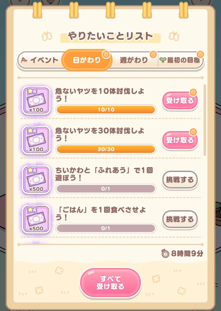 やりたいことリスト