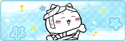 ハチワレ（ハロウィン）(プロフカード)