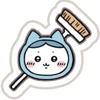 ハチワレ（パジャマ）(スタンプ)