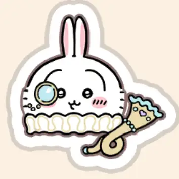 うさぎ(アリス)(スタンプ)