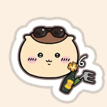 くりまんじゅう（ビーチ）(スタンプ)