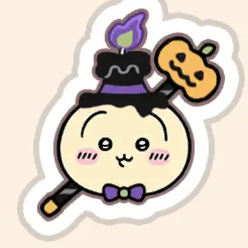 うさぎ（ハロウィン）(スタンプ)